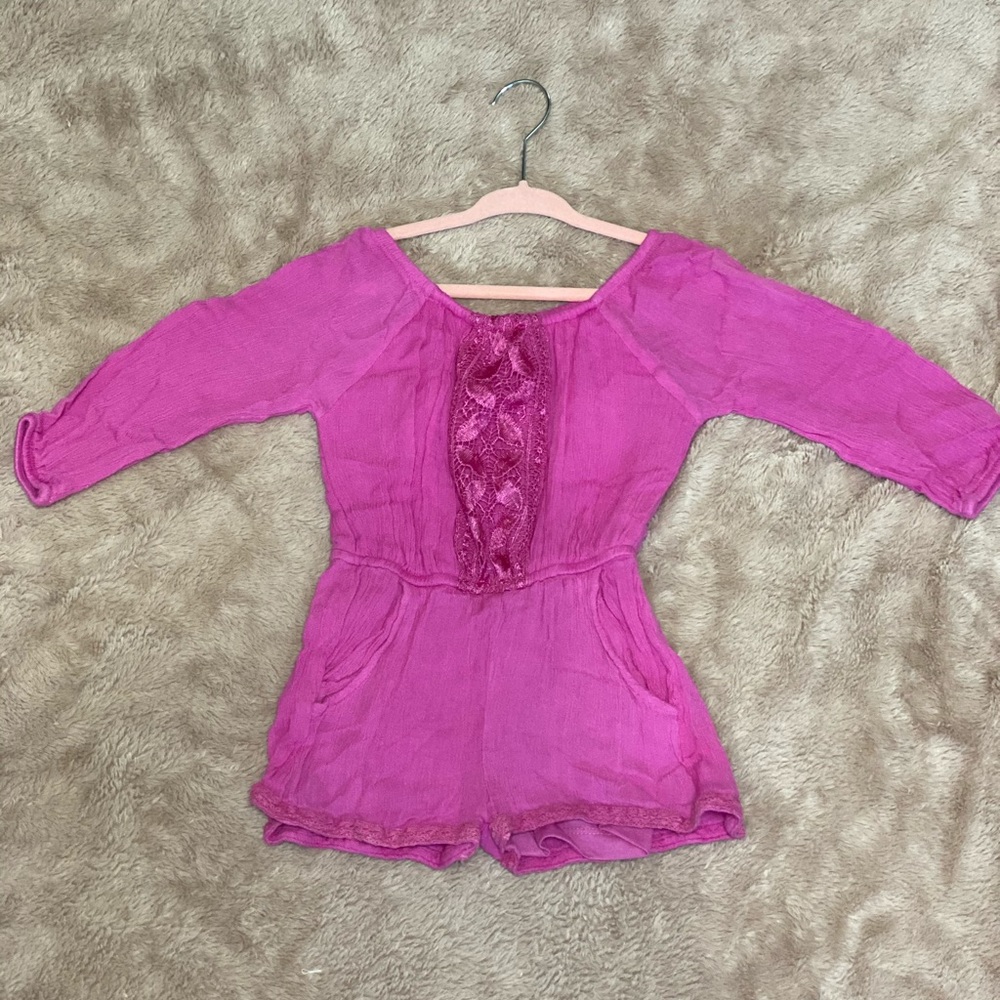 Stylish girls romper,